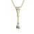 BG zlatý přívěšek  626 Žluté zlato - 585 Diamant