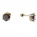 BG garnet earrings - 1295 - Switching on: Puzeta, Metal: Yellow gold 585, Stone: Garnet