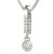 BG zlatý přívěšek  722 Bílé zlato - 585 Diamant