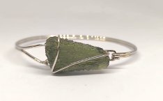 BG náramek přírodní kámen-Vltavín 021