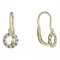 BeKid Kinder gold Ohrringe 836 - Einschalten: Brizura 0-3 Jahre, Metall: Gelbgold 585, Stein: Weißer Kubikzircon