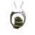 BG náhrdelník přírodní kámen-Vltavín 005