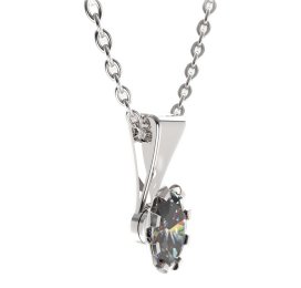 BG zlatý přívěšek 560 Bílé zlato - 585 Diamant