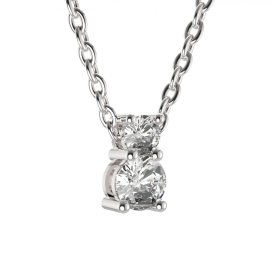 BG zlatý přívěšek  746 Bílé zlato - 585 Diamant