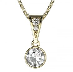 BG zlatý přívěšek  724 Žluté zlato - 585 Diamant