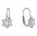 BeKid, Gold kids earrings -109 - Switching on: Brizura 0-3 roky, Metal: White gold 585, Stone: Diamond