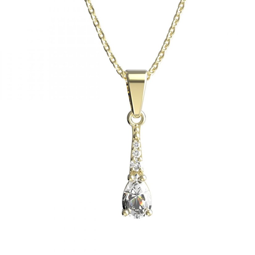 BG zlatý přívěšek  626 Žluté zlato - 585 Diamant