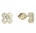BeKid, Gold kids earrings -830 - Switching on: Screw, Metal: Yellow gold 585, Stone: White cubic zircon