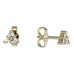 BeKid, Gold kids earrings -773 - Switching on: Puzeta, Metal: Yellow gold 585, Stone: Diamond