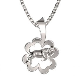 BG zlatý přívěsek 041 beran Bílé zlato - 585