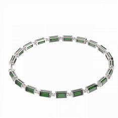 BG náramek 536 Stříbro 925 - rhodium Vltavín