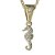 BG zlatý přívěšek- Koník  810 Žluté zlato - 585 Diamant