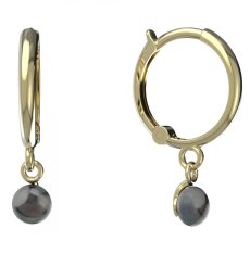 BeKid dětské náušnice 1290 s perlou Žluté zlato - 585