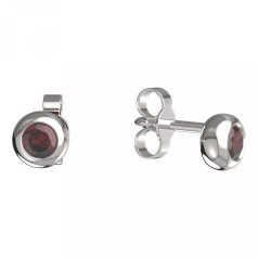 BG garnet or moldavit  earring 102