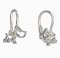 BeKid, Gold kids earrings -1159 - Switching on: English, Metal: Yellow gold 585, Stone: Diamond