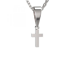 BG zlatý přívěšek křížek 1105 Bílé zlato - 585 Bez kamene