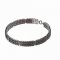 BG bracelet 042 - Metal: White gold 585, Stone: Garnet