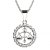 BG zlatý přívěšek Váhy 044 Bílé zlato - 585 Diamant