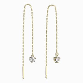 BG zlaté náušnice 781 Žluté zlato - 585 Diamant