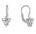 BeKid, Gold kids earrings -776 - Switching on: Brizura 0-3 roky, Metal: White gold 585, Stone: Diamond