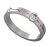 Zlatý prsten s diamantem, bílé zlato 585 – 550 (ZD42SN01/550)