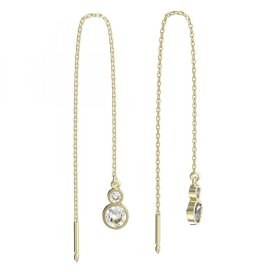 BeKid dětské náušnice 864 Žluté zlato - 585 Diamant
