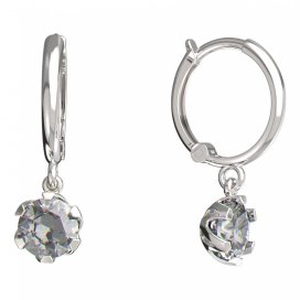 BeKid dětské náušnice 872 Bílé zlato - 585 Diamant