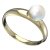 BG zlatý prstýnek s perlou 561 T Žluté zlato - 585 Bílá perla