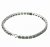 BG náramek 688 Stříbro 925 - rhodium Vltavín