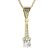 BG zlatý přívěšek s diamanty 639 Žluté zlato - 585 Diamant lab-grown
