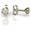 BG zlaté náušnice s diamanty 869 Žluté zlato - 585 Diamant lab-grown