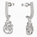 BeKid, Gold kids earrings -1192 - Switching on: Pendant hanger, Metal: White gold 585, Stone: Diamond