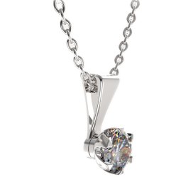 BG zlatý přívěšek 872 Bílé zlato - 585 Diamant