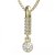 BG zlatý přívěšek  722 Žluté zlato - 585 Diamant