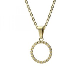 BG zlatý přívěšek  1163A Žluté zlato - 585 Diamant