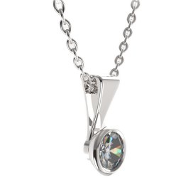 BG zlatý přívěšek 557 Bílé zlato - 585 Diamant