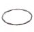 BG náramek 204 Stříbro 925 - ruthenium (30-90dní) Granát