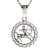 BG zlatý přívěšek Střelec 044 Bílé zlato - 585 Diamant