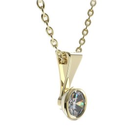 BG zlatý přívěšek 557 Žluté zlato - 585 Diamant