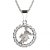 BG zlatý přívěšek Panna 044 Bílé zlato - 585 Diamant