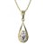 BG zlatý přívěšek  638 Žluté zlato - 585 Diamant