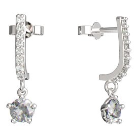 BeKid dětské náušnice 874 Bílé zlato - 585 Diamant