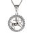 BG zlatý přívěšek Střelec 045 Bílé zlato - 585 Diamant