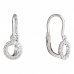 BeKid, Gold kids earrings -836 - Switching on: Brizura 0-3 roky, Metal: White gold 585, Stone: Diamond