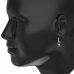 BeKid dětské náušnice 1242 s černou perlou - Zapínání: Šroubek, Kov: Bílé zlato 585, Kámen: Diamant
