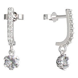 BeKid dětské náušnice 870 Bílé zlato - 585 Diamant
