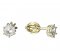 BeKid dětské náušnice 1294 - Zapínání: Kruhy 15 mm, Kov: Bílé zlato 585, Kámen: Diamant