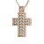 BG zlatý diamantový přívěšek křížek 917 Růžové zlato 585 (30-90dní) Diamant lab-grown