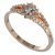 BG zlatý diamantový prstýnek 987 Růžové zlato 585 (30-90dní) Diamant lab-grown