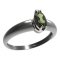 BG ring oval 483-I - Metal: Silver 925 - rhodium, Stone: Garnet